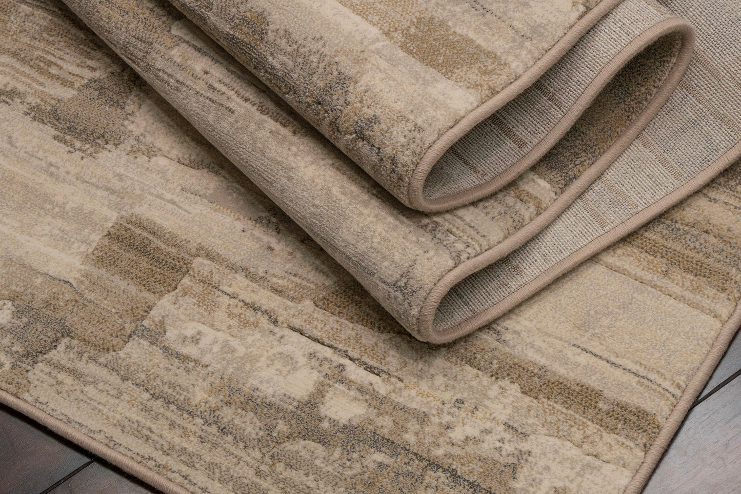 Eclipse 63423-7555 Beige Area Rug