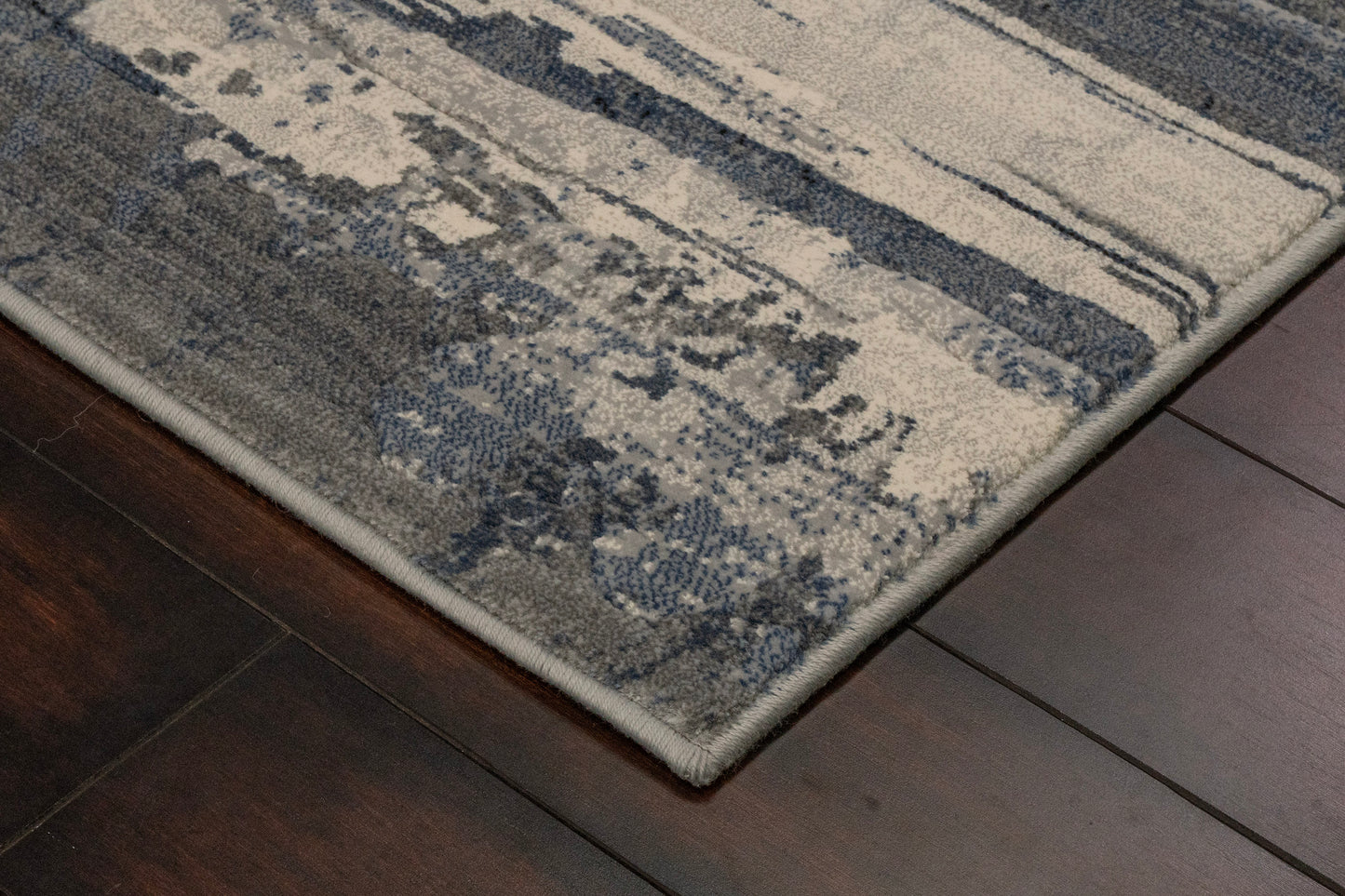 Eclipse 63423-7656 Blue Area Rug