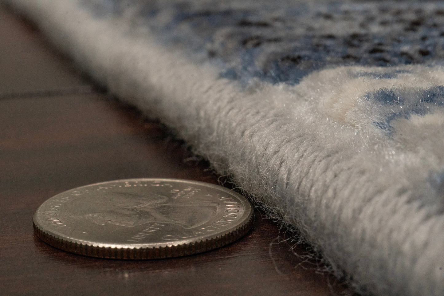 Eclipse 63423-7656 Blue Area Rug