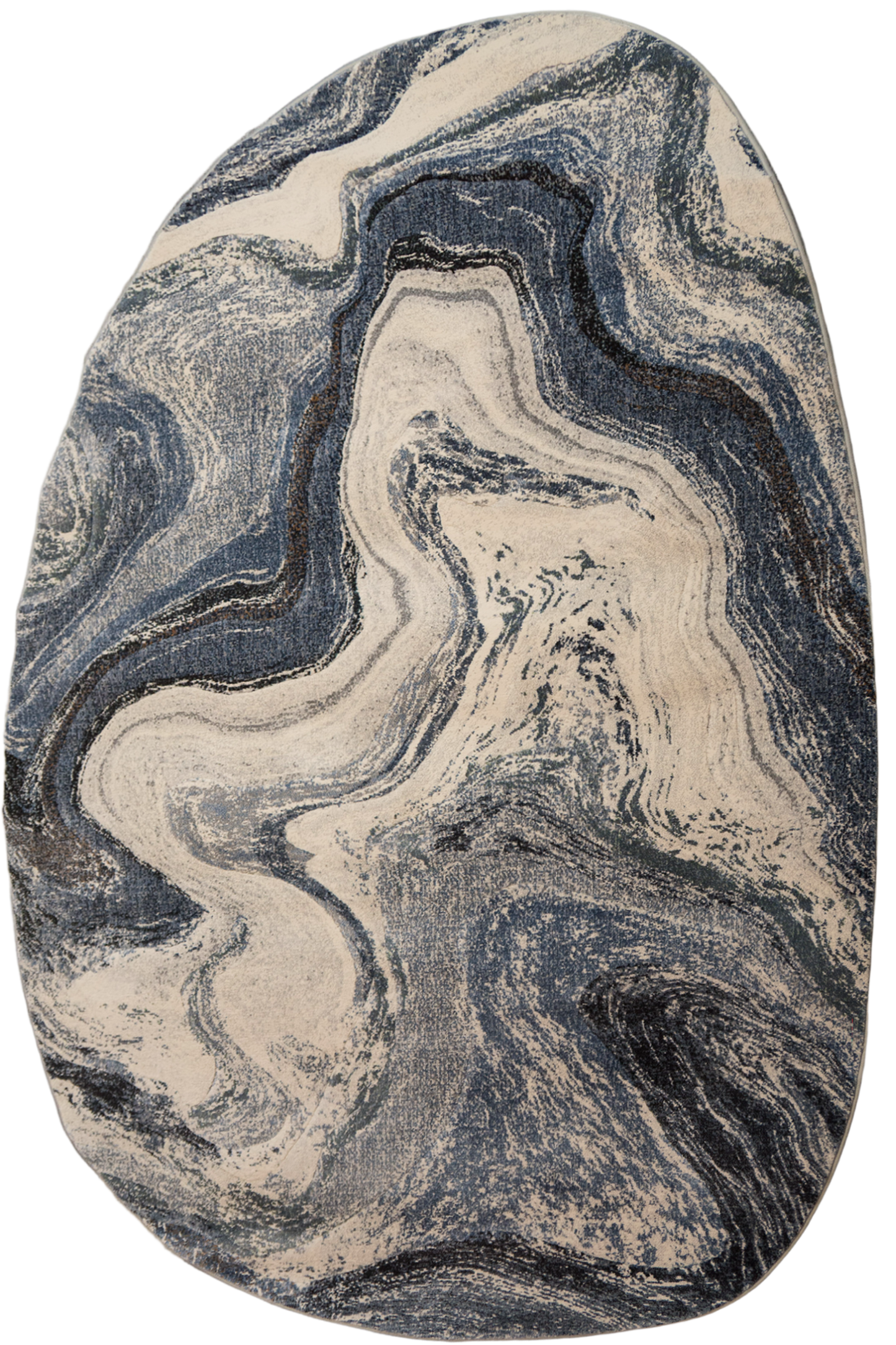 Eclipse 63436-5656 Grey/Cream Area Rug