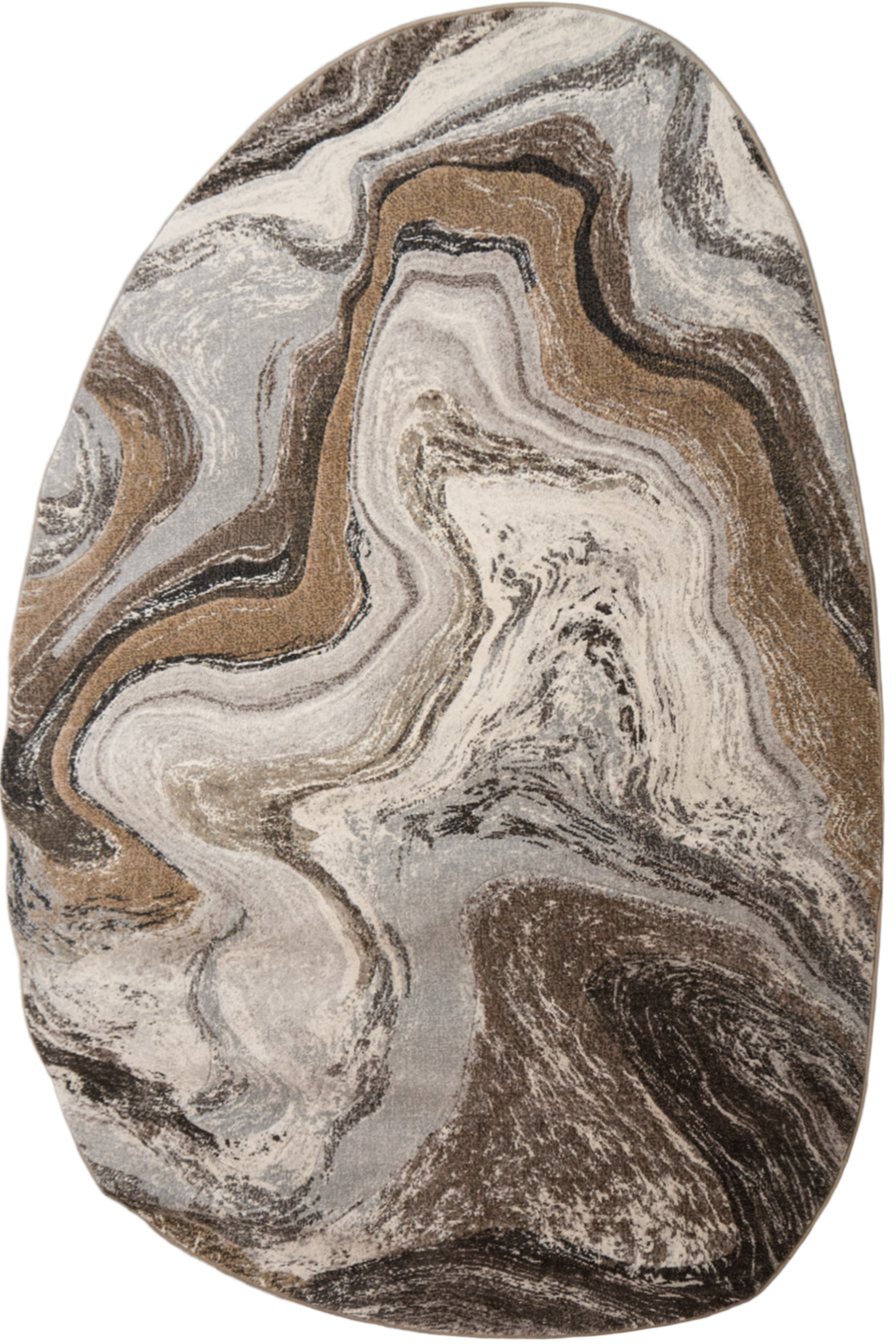 Eclipse 63436-9283 Cream/Mocha Area Rug
