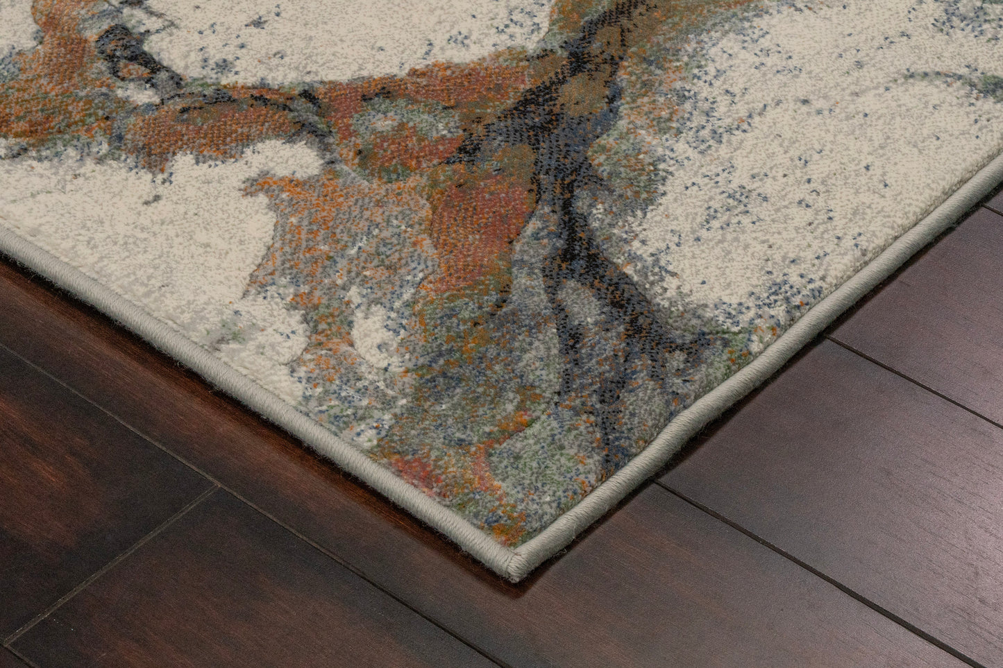 Eclipse 63494-6676 Grey/Multi Area Rug