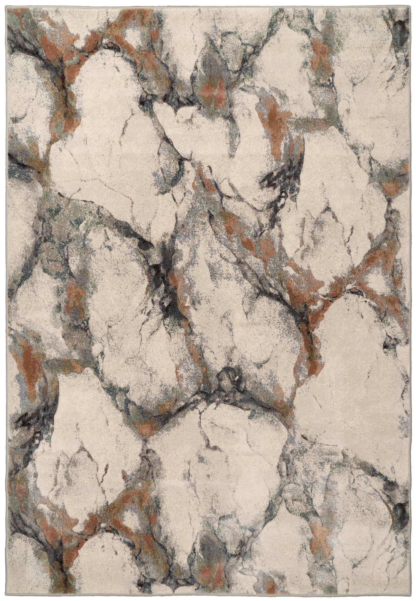 Eclipse 63494-6676 Grey/Multi Area Rug