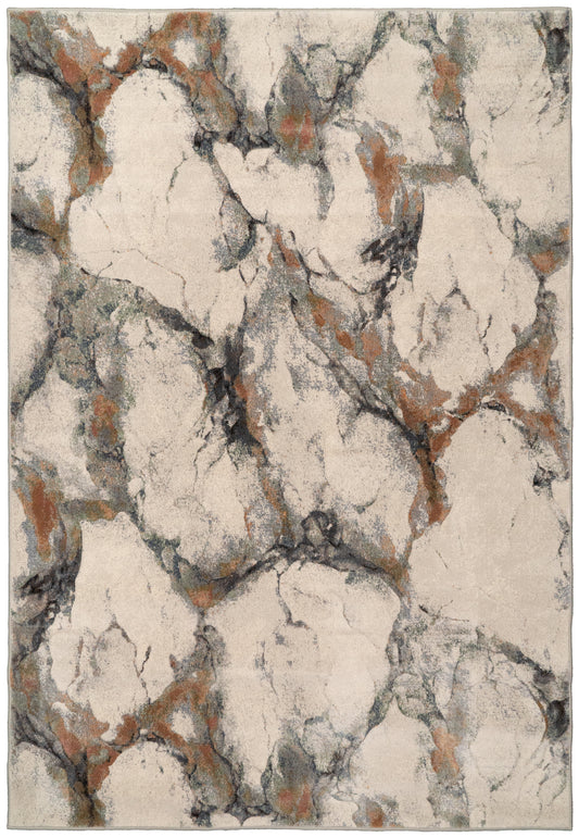 Eclipse 63494-6676 Grey/Multi Area Rug