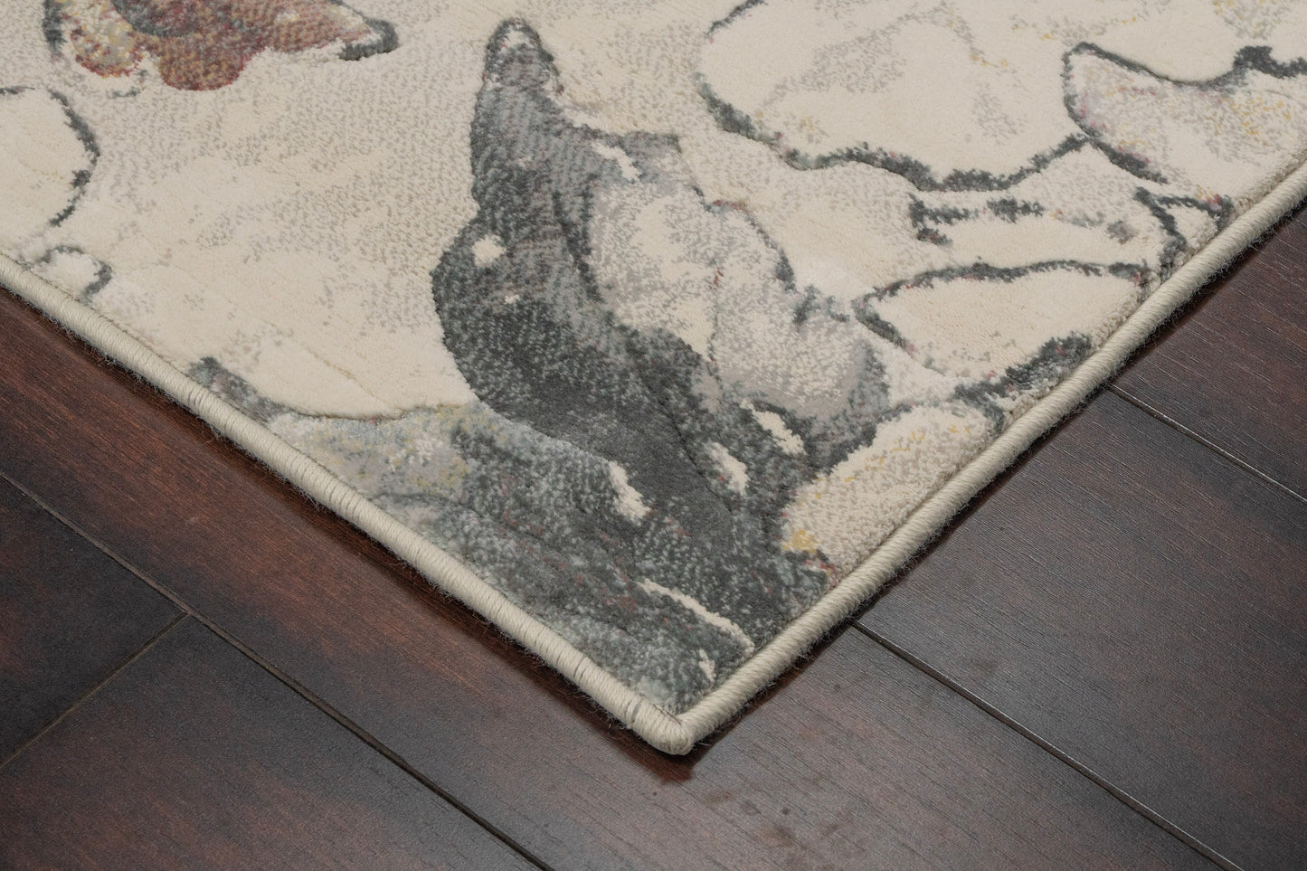 Eclipse 63528-6747 Cream/Multi Area Rug
