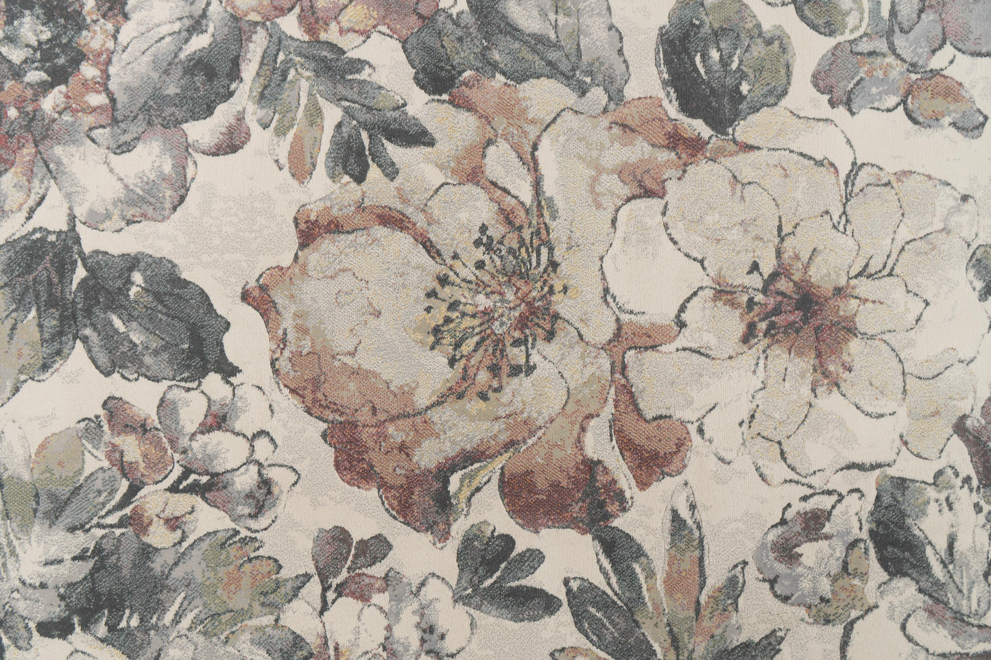 Eclipse 63528-6747 Cream/Multi Area Rug