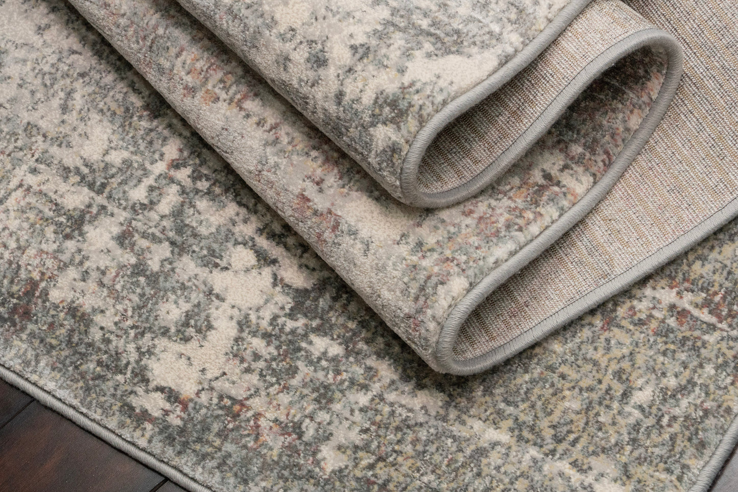 Eclipse 63566-3747 Beige/Grey Area Rug