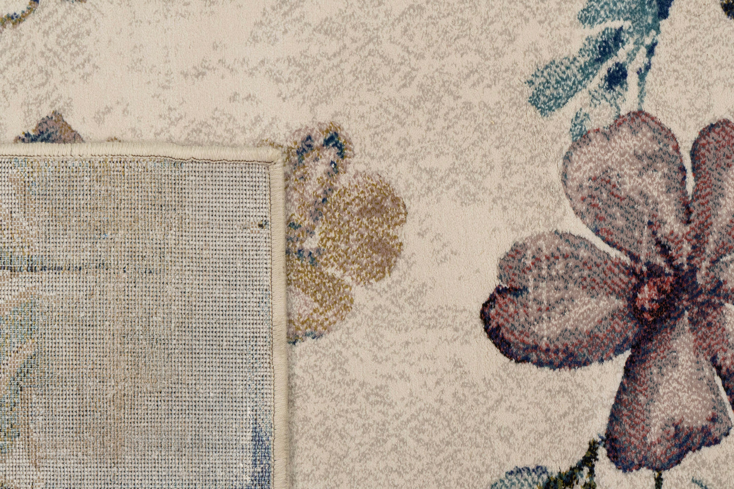 Eclipse 63322-6141 Cream/Blue Area Rug