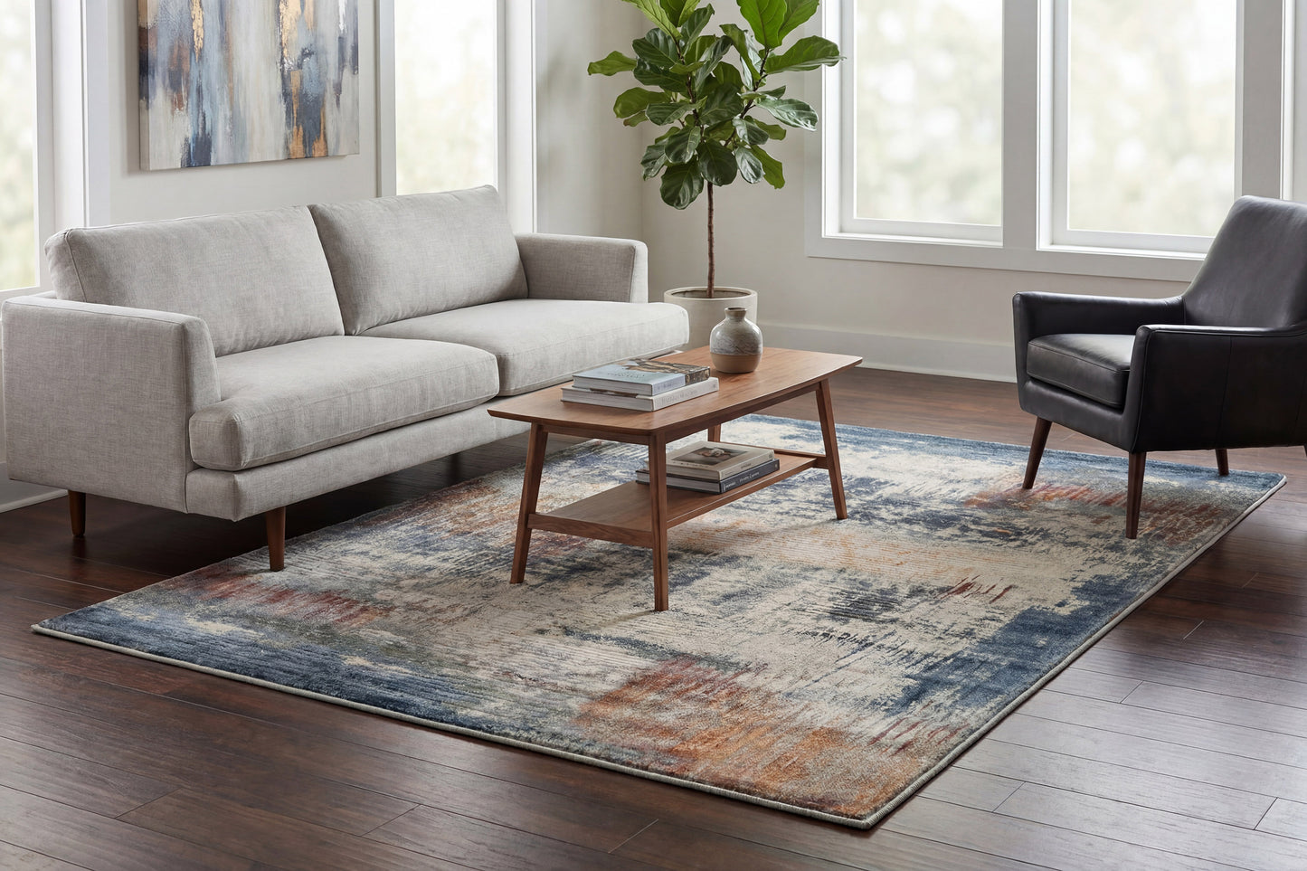 Eclipse 63393-6656 Multi Area Rug