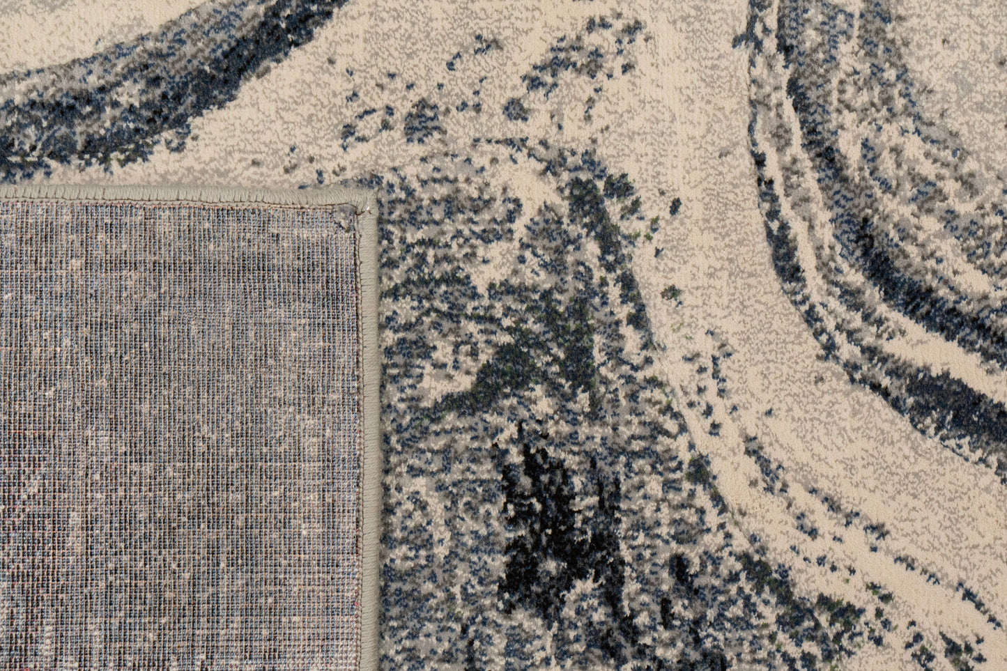 Eclipse 63436-5656 Grey/Cream Area Rug
