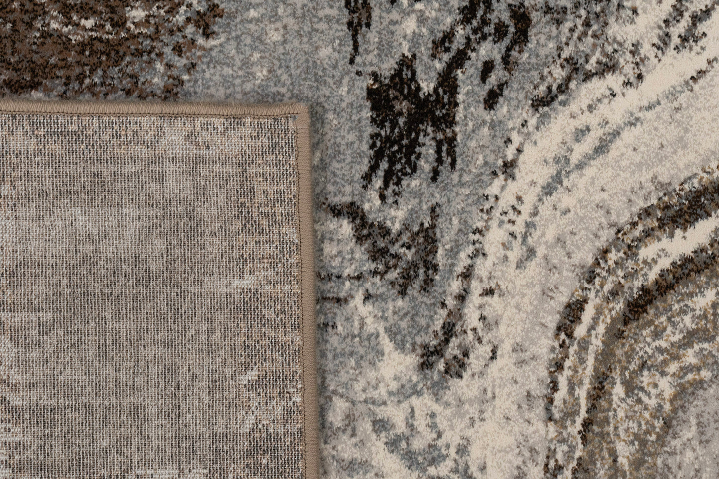 Eclipse 63436-9283 Cream/Mocha Area Rug