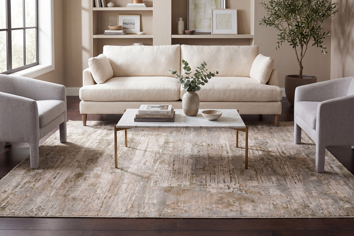 Eden 10940-170 Cream/Gold Area Rug
