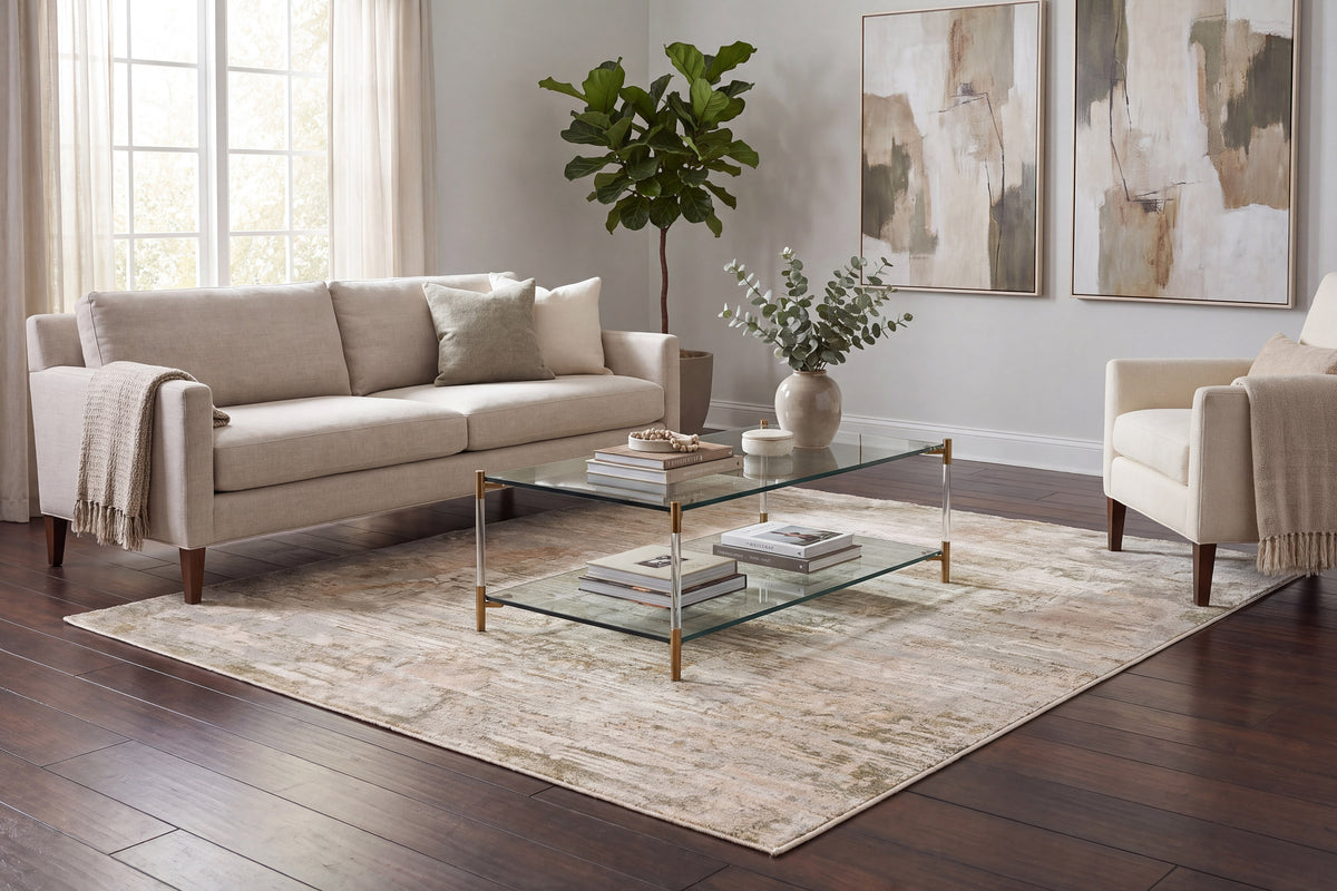 Eden 10940-170 Cream/Gold Area Rug