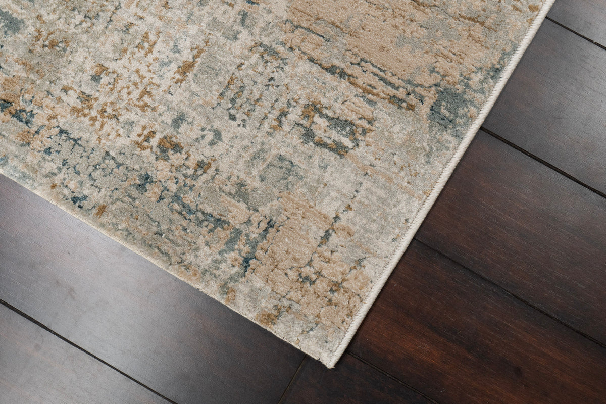 Eden 10941-185 Cream/Beige/Blue Area Rug