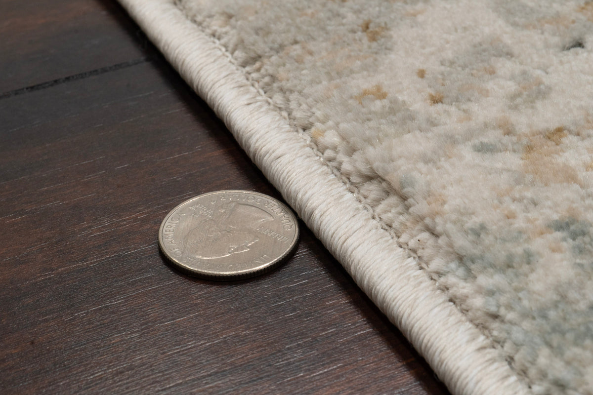 Eden 10941-185 Cream/Beige/Blue Area Rug