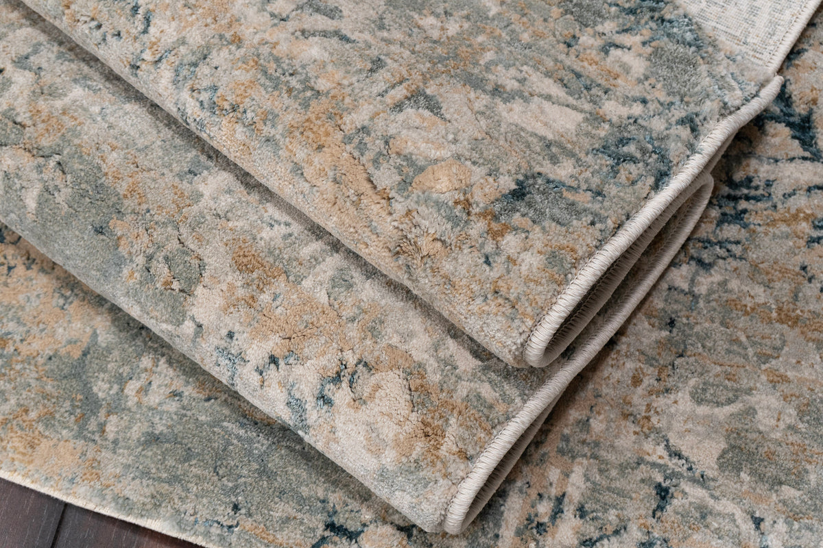 Eden 10944-185 Cream/Beige/Navy Area Rug