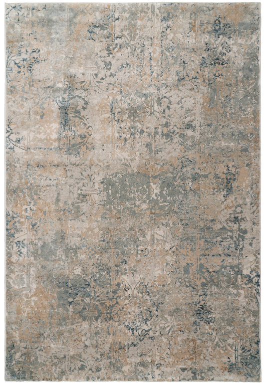 Eden 10944-185 Cream/Beige/Navy Area Rug