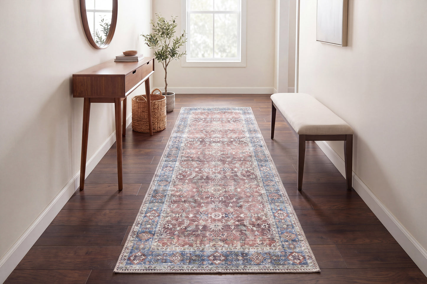 Revive 351-6301 Red/Blue/Beige Area Rug