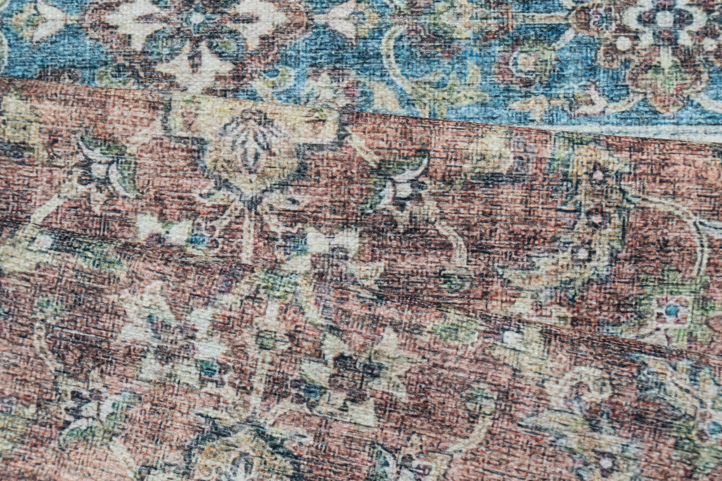 Revive 351-6301 Red/Blue/Beige Area Rug