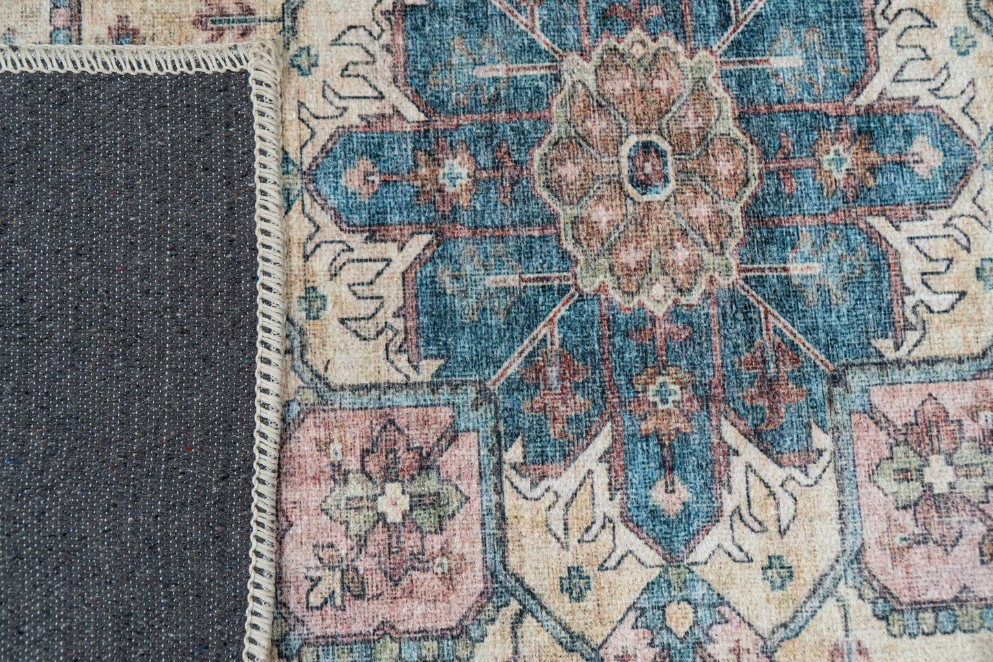 Revive 351-6302 Red/Blue/Beige Area Rug