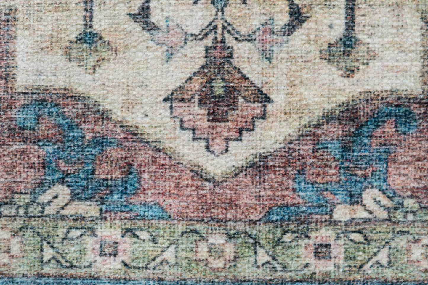 Revive 351-6302 Red/Blue/Beige Area Rug