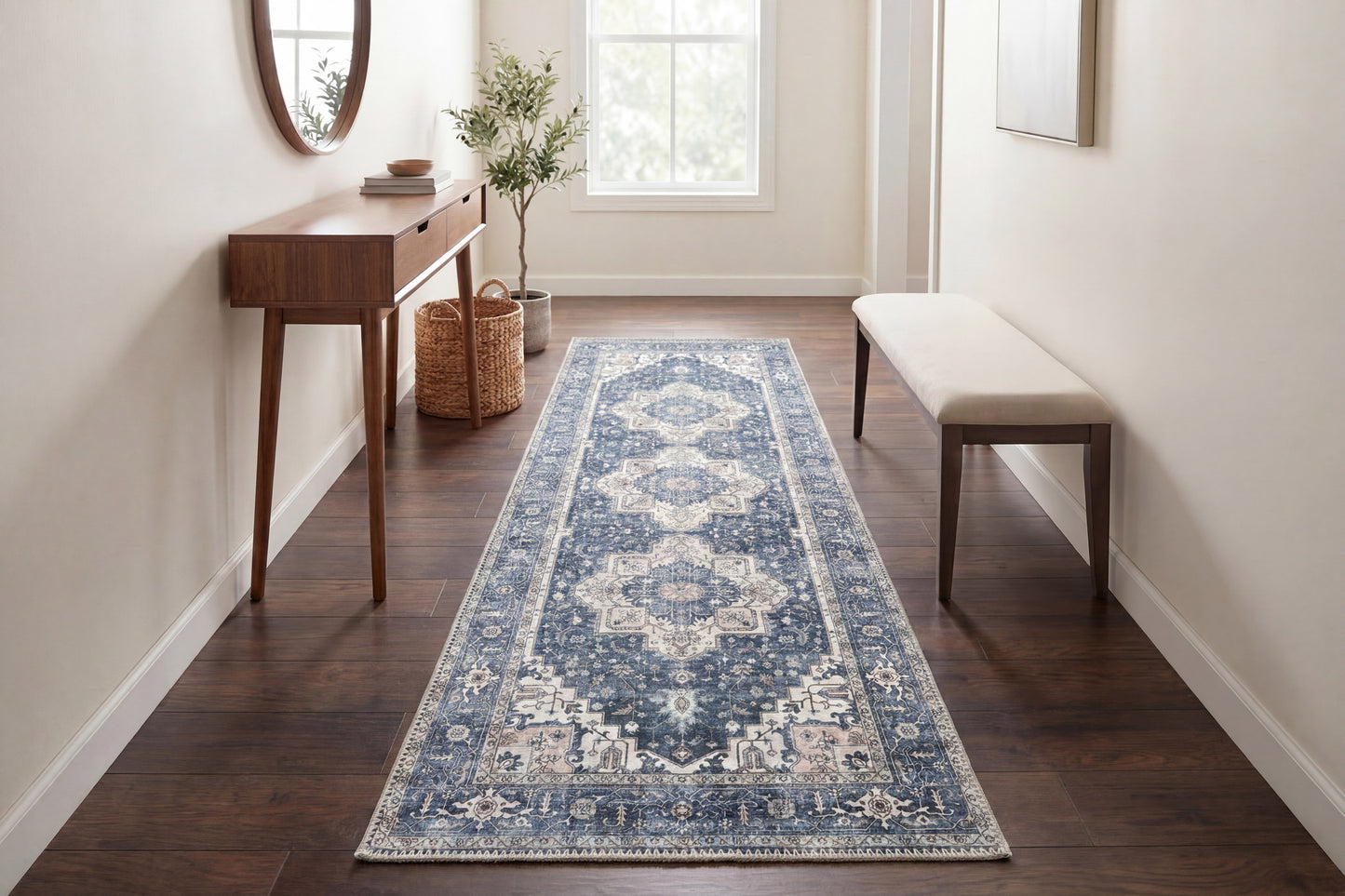 Revive 510-6302 Navy/Ivory Area Rug