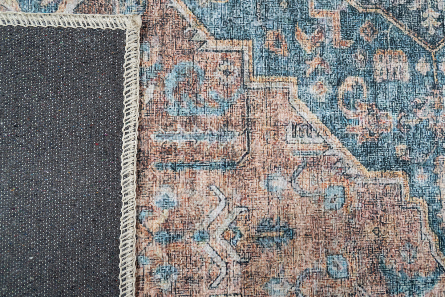 Revive 351-6305 Red/Blue/Beige Area Rug