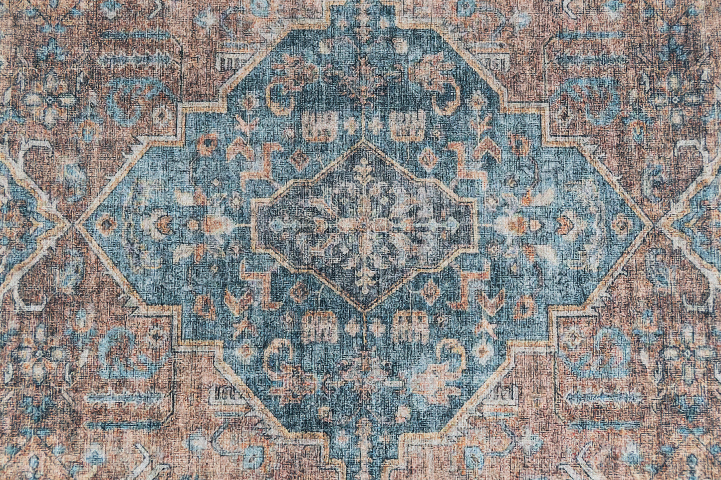 Revive 351-6305 Red/Blue/Beige Area Rug