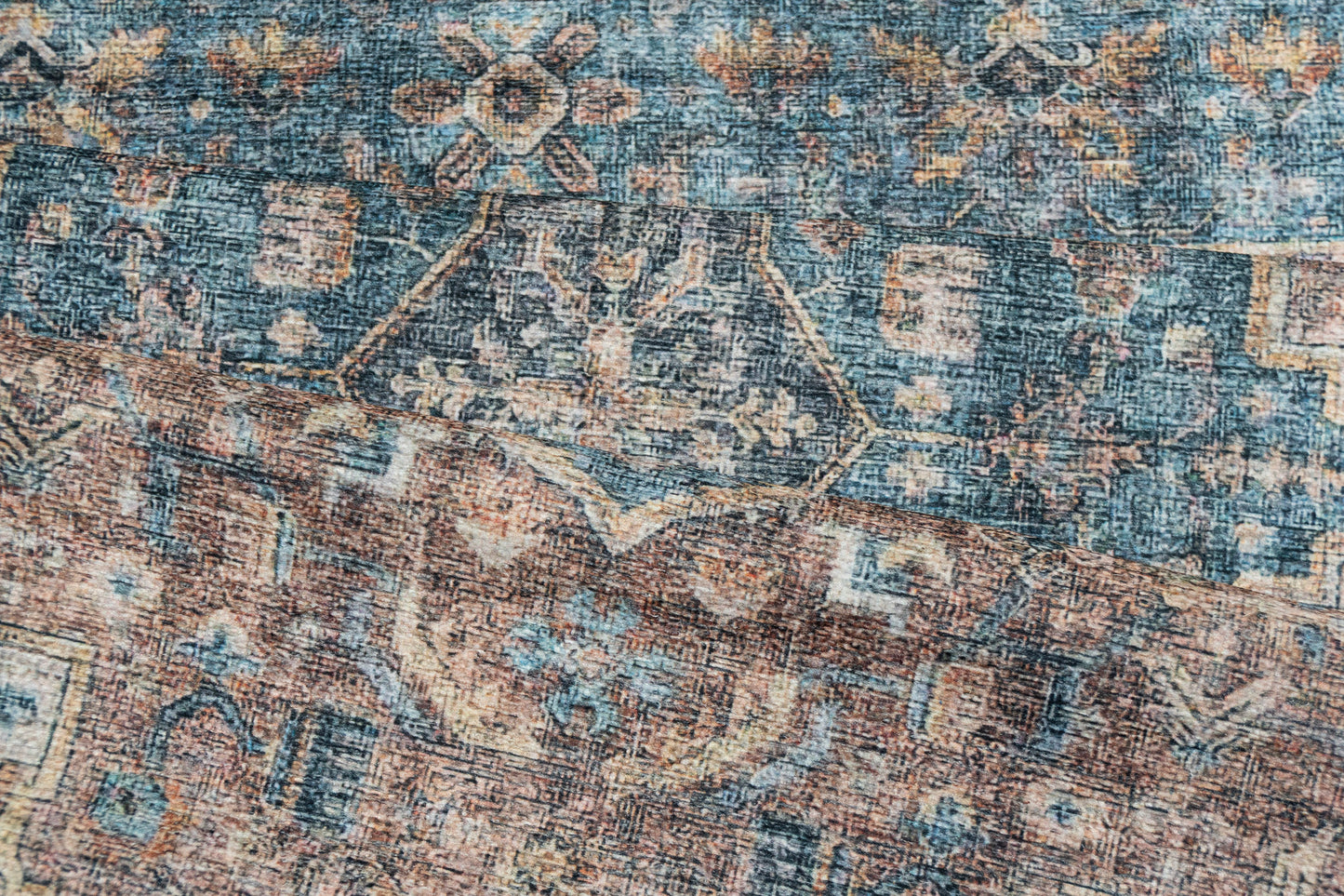Revive 351-6305 Red/Blue/Beige Area Rug