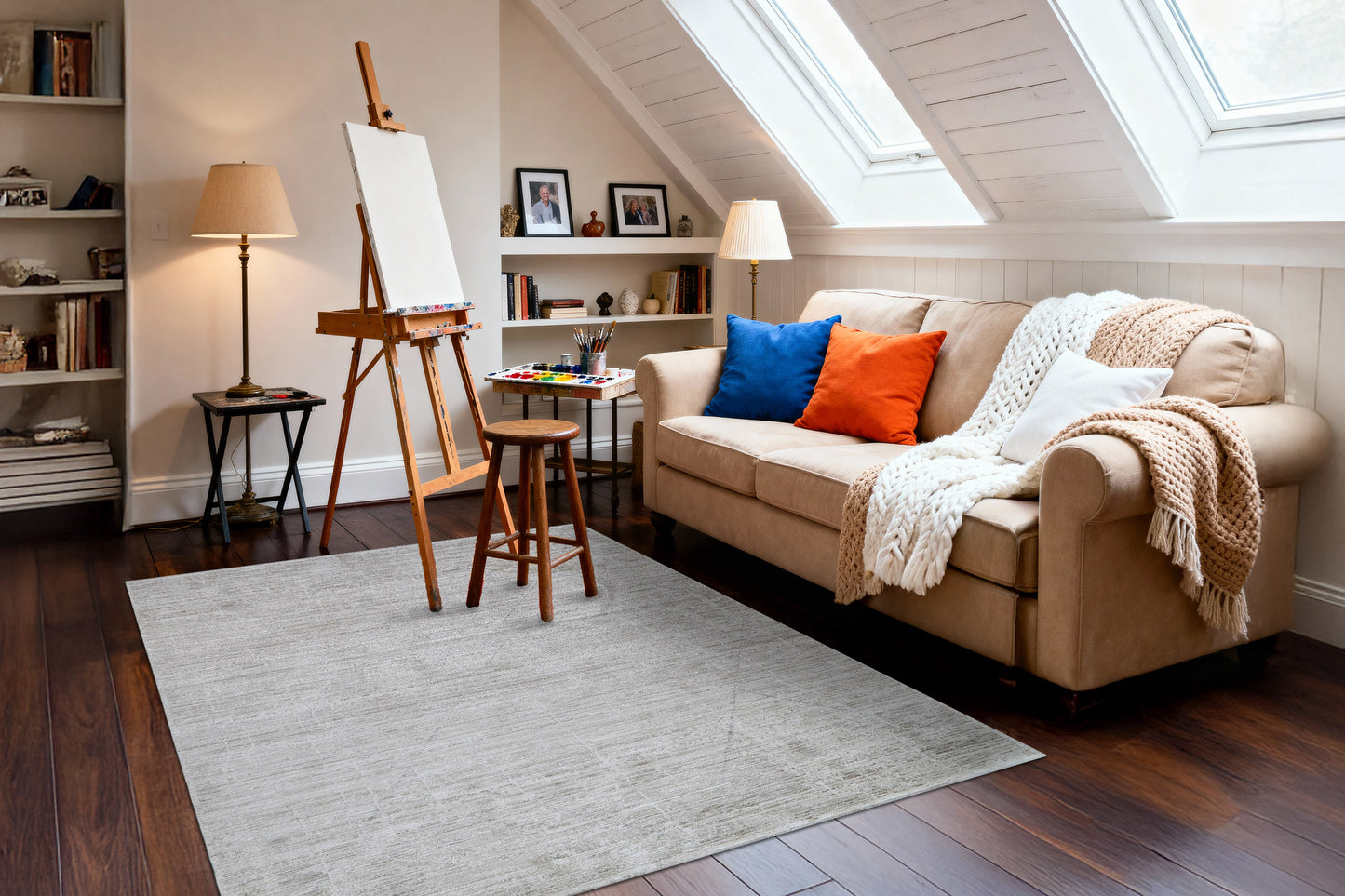 Fiora 17231-180 Cream/Taupe Area Rug