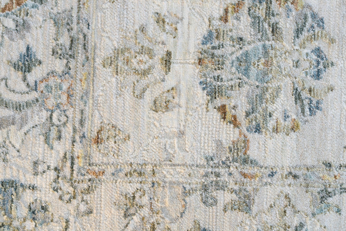 Flare 14742-850 Beige/Blue Area Rug