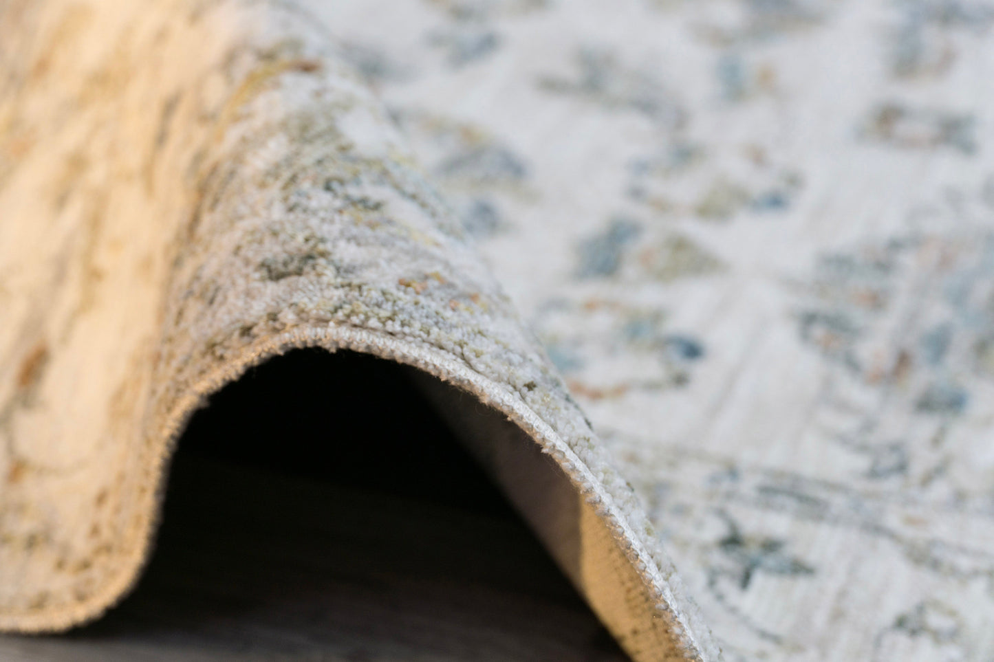 Flare 14742-850 Beige/Blue Area Rug