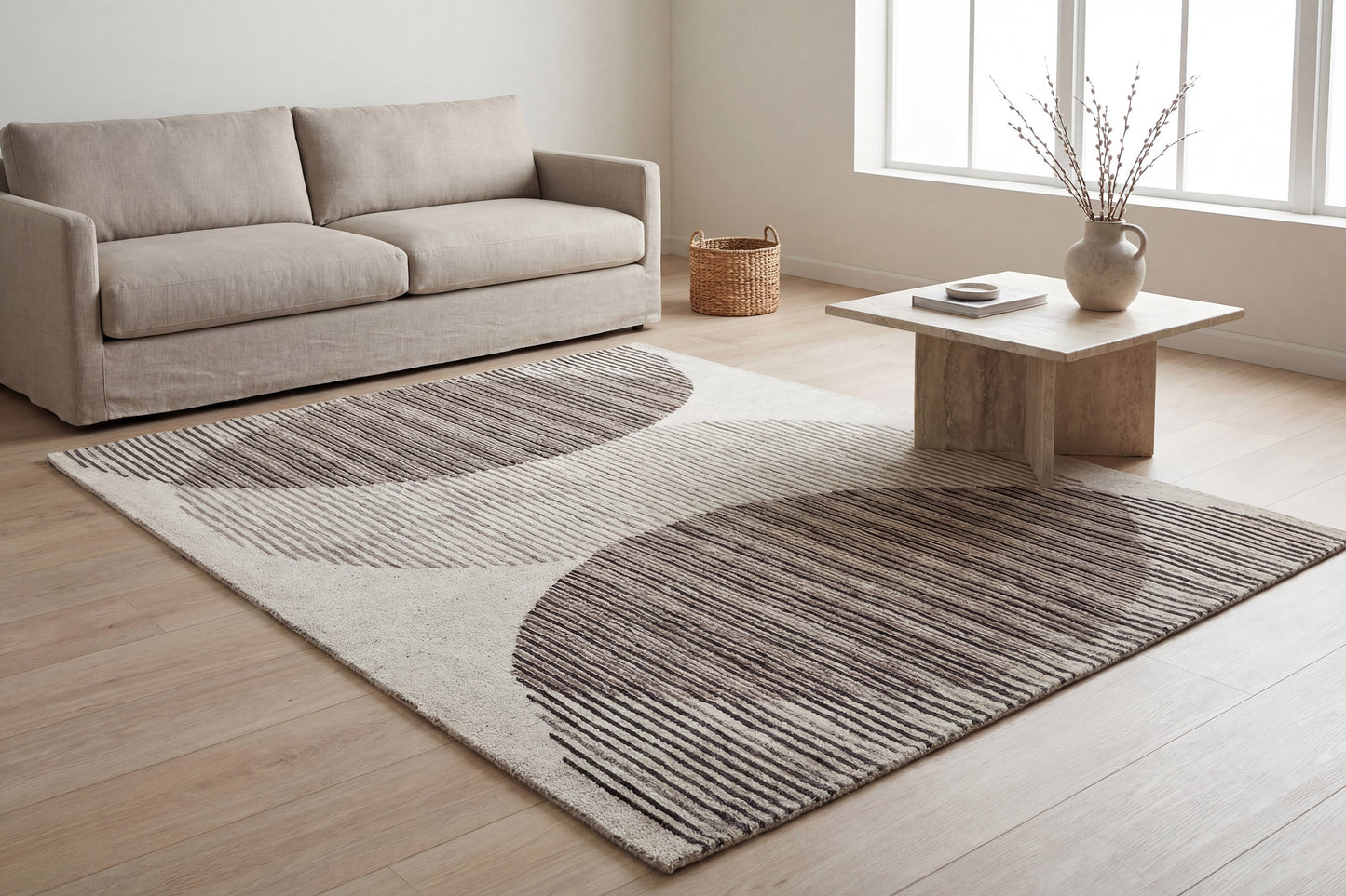 Forever 7668-990 Silver/Grey Area Rug