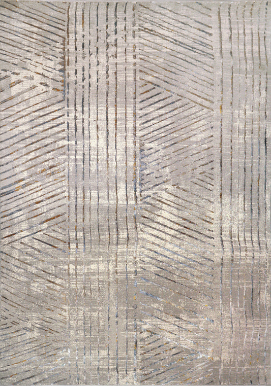 Gold 1364-919 Grey/Ivory/Multi Area Rug