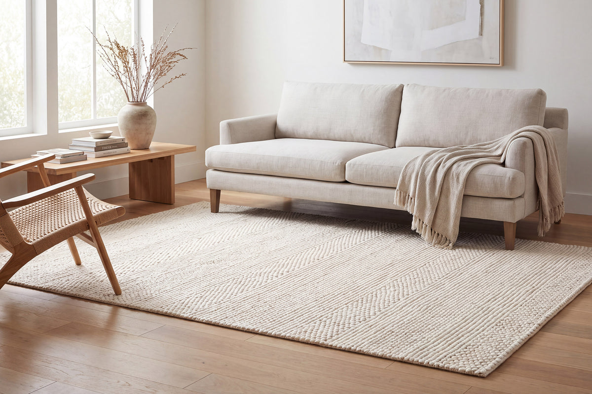 Grove 6212-100 Ivory Area Rug