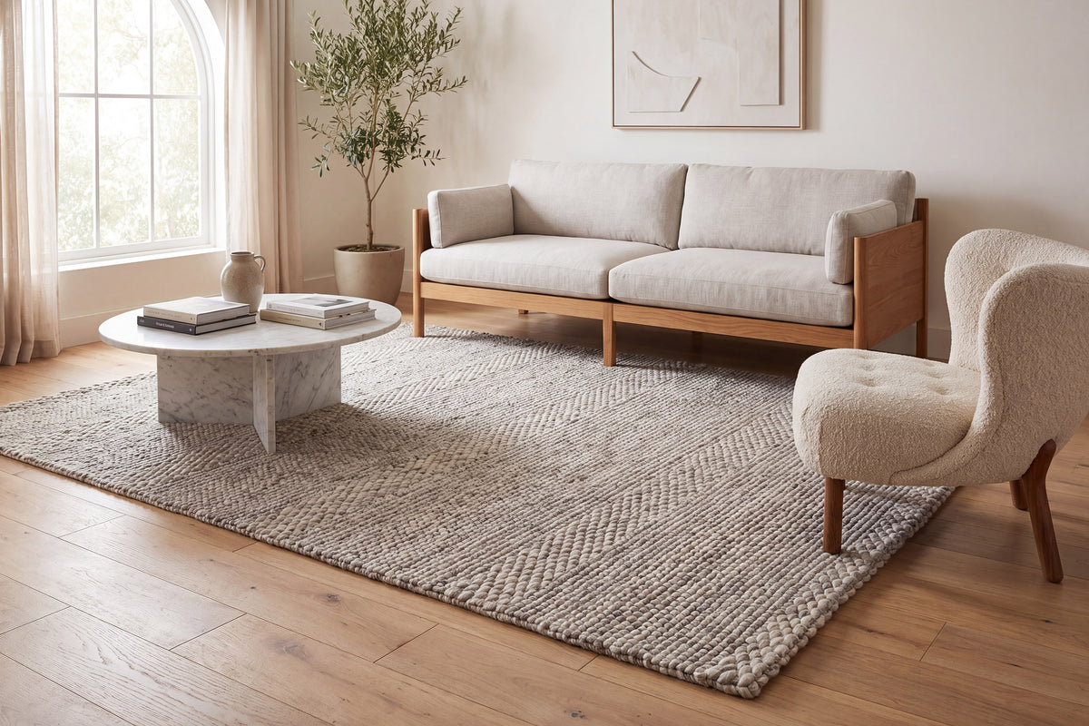 Grove 6212-909 Natural Grey Area Rug