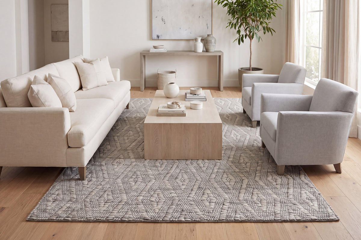 Grove 6213-900 Mix Grey Area Rug