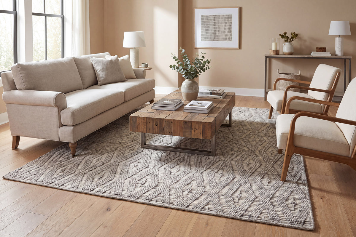 Grove 6213-900 Mix Grey Area Rug