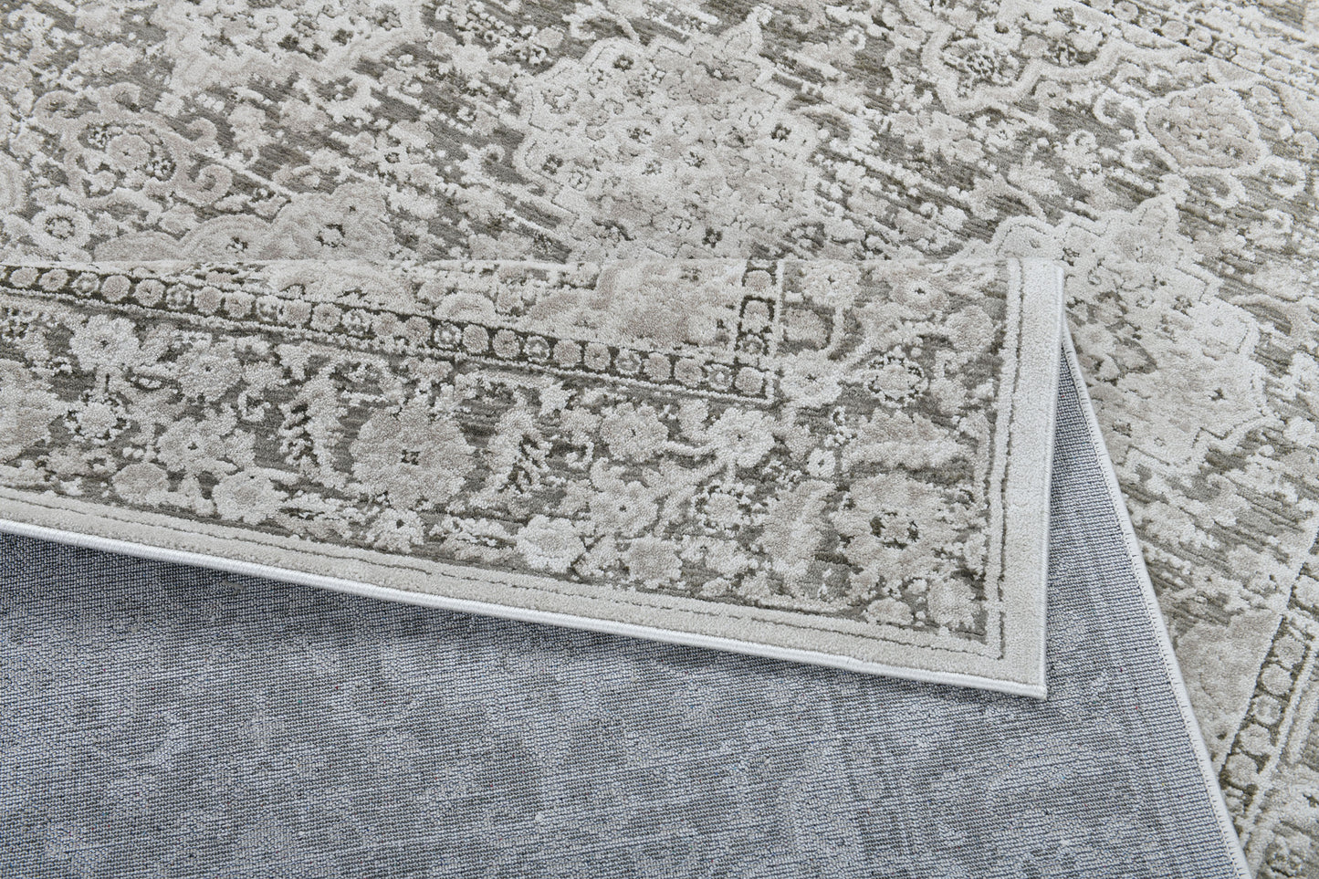 Hamilton 10605-990 Grey/Dark Grey Area Rug