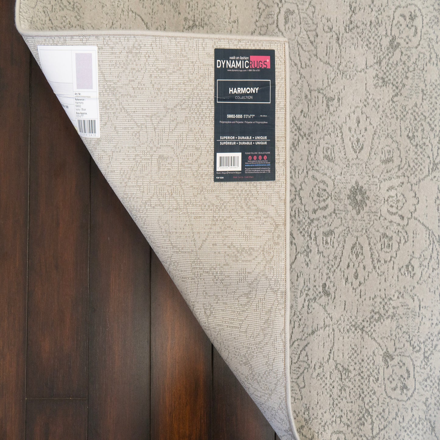 Harmony 59002-5555 Ivory/Blue Area Rug
