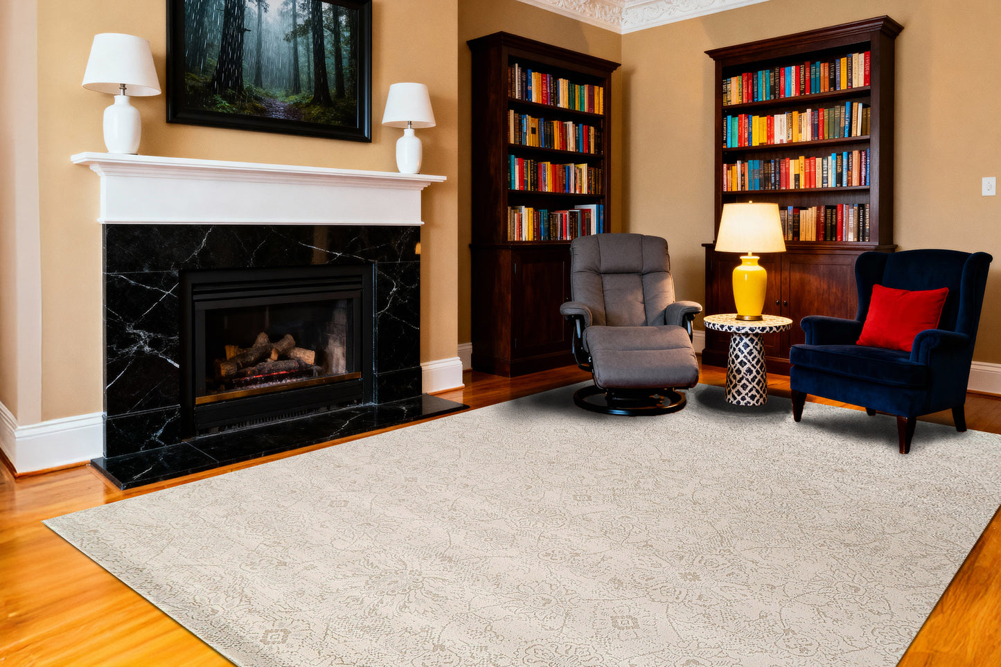 Harmony 59002-6565 Ivory/Beige Area Rug