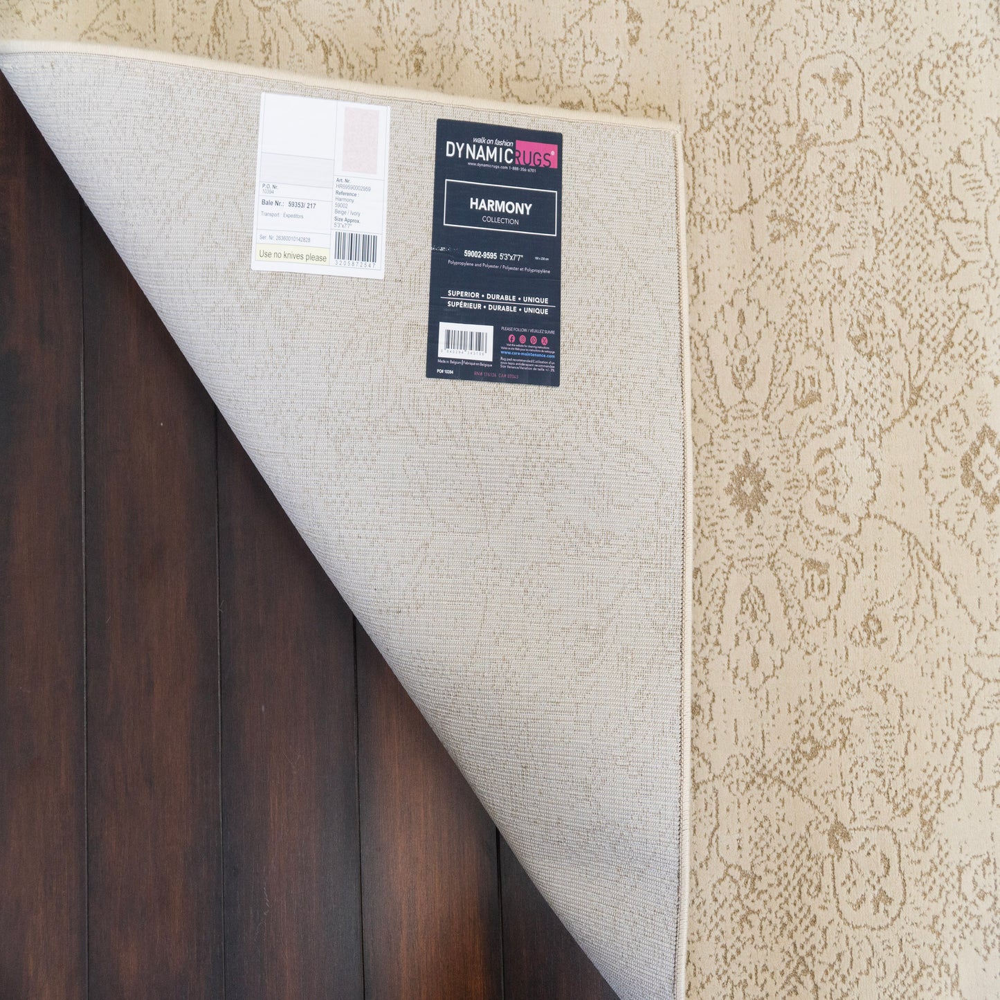 Harmony 59002-9595 Beige/Ivory Area Rug