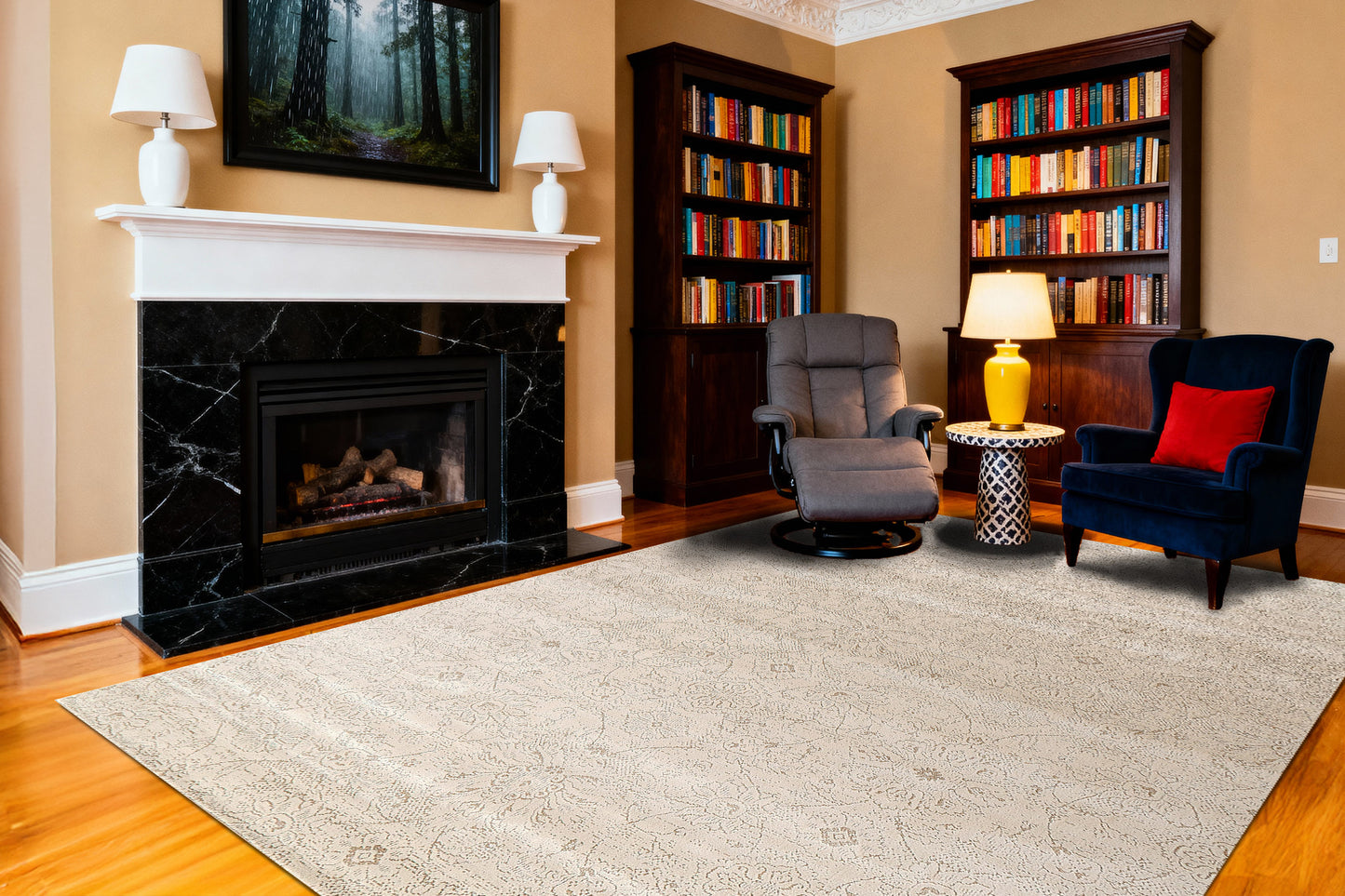 Harmony 59002-9595 Beige/Ivory Area Rug