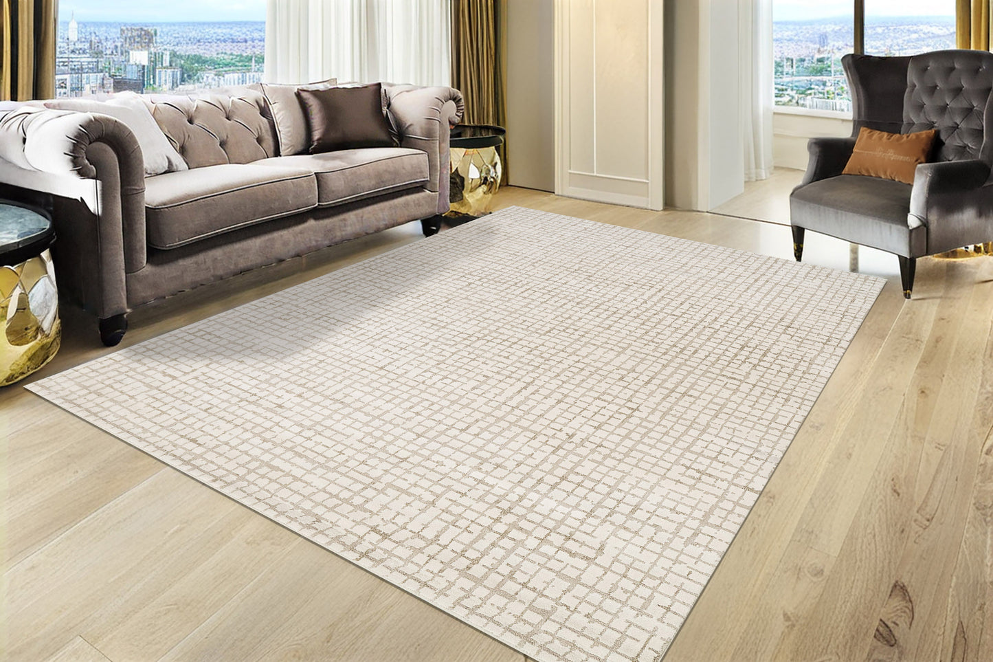 Harmony 59003-6595 Ivory/Beige Area Rug