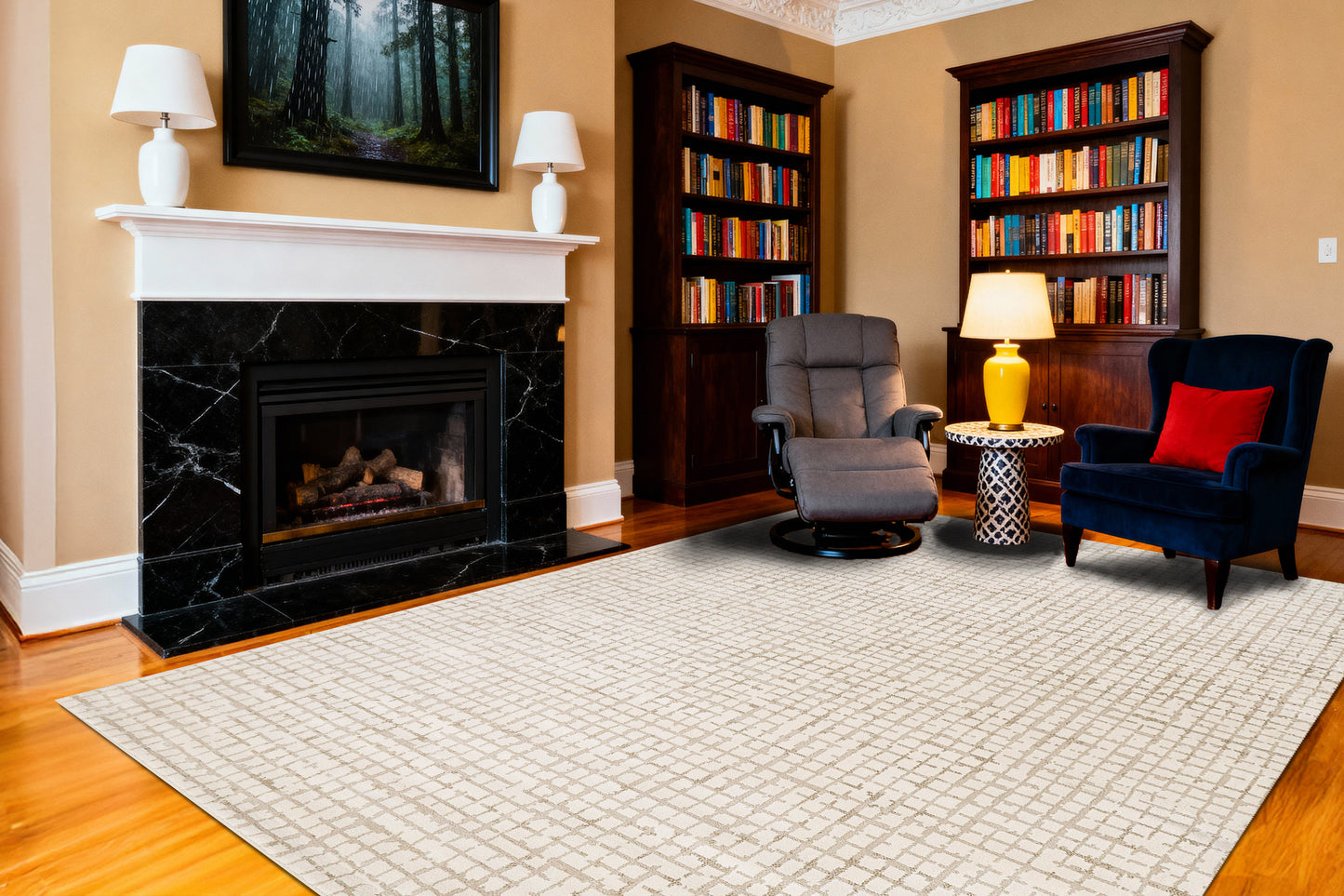 Harmony 59003-6595 Ivory/Beige Area Rug