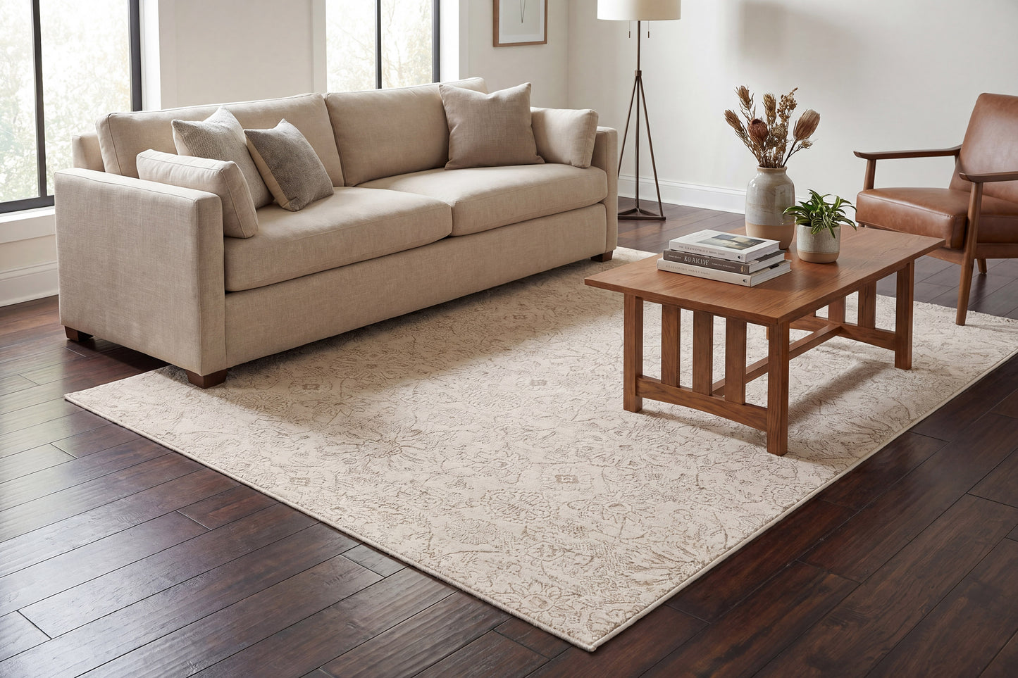 Harmony 59002-6565 Ivory/Beige Area Rug
