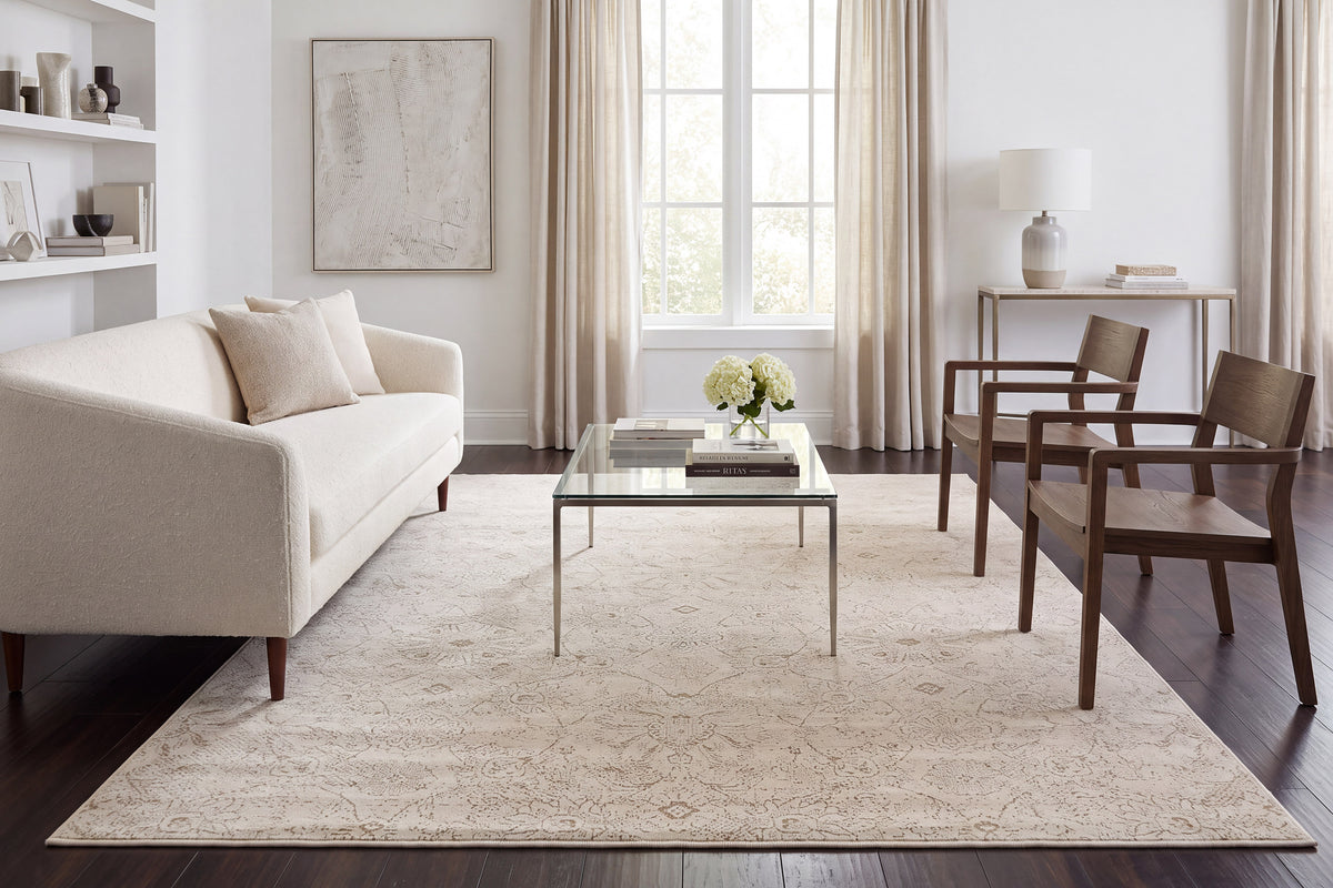 Harmony 59002-9595 Beige/Ivory Area Rug