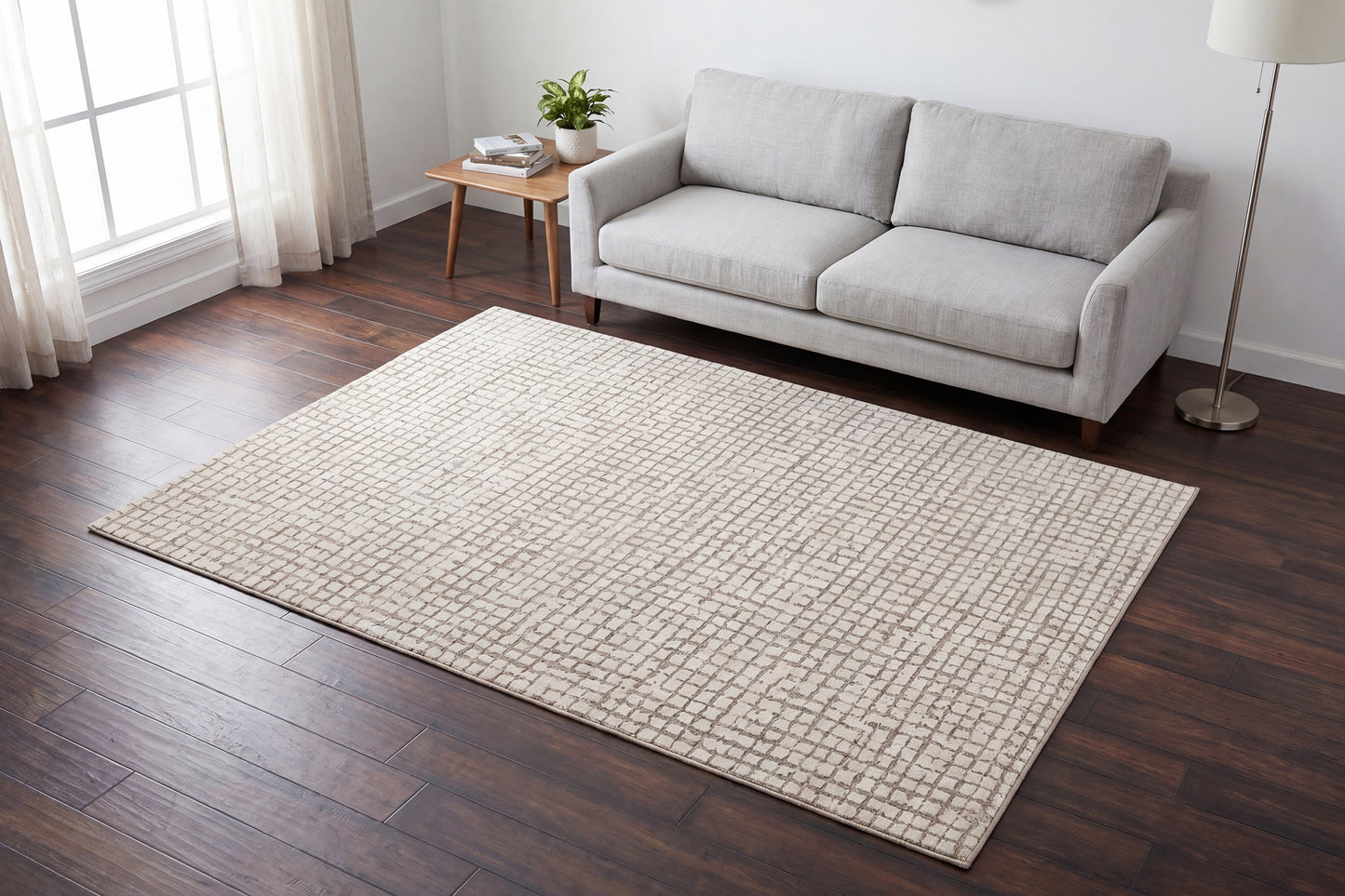 Harmony 59003-8555 Beige/Grey Area Rug