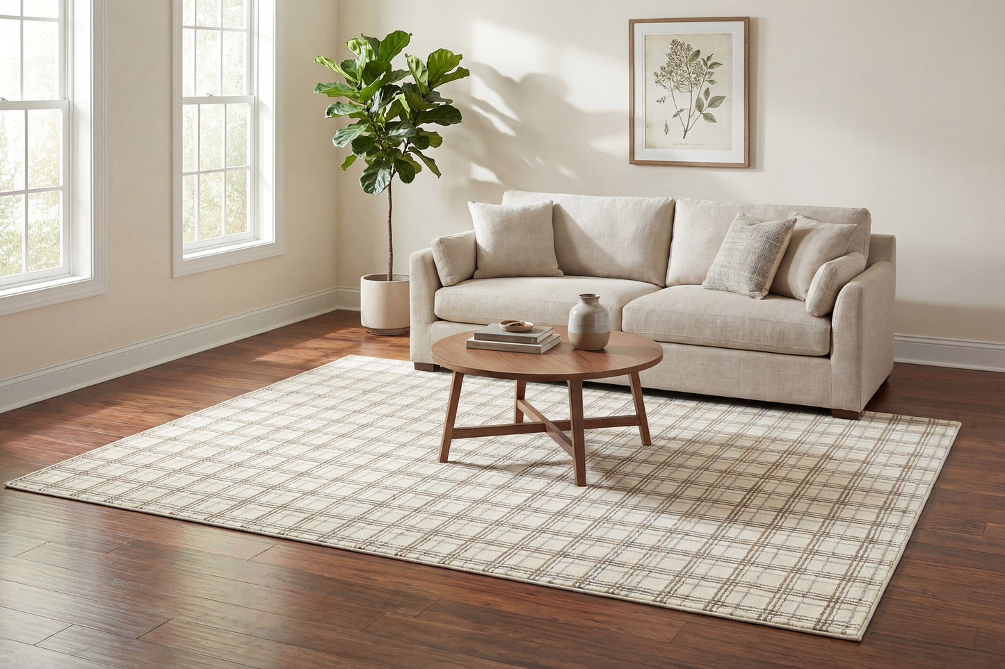 Harmony 59005-6575 Ivory/Beige Area Rug