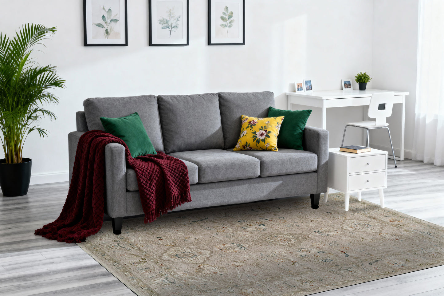 Hudson 1450-800 Beige Area Rug